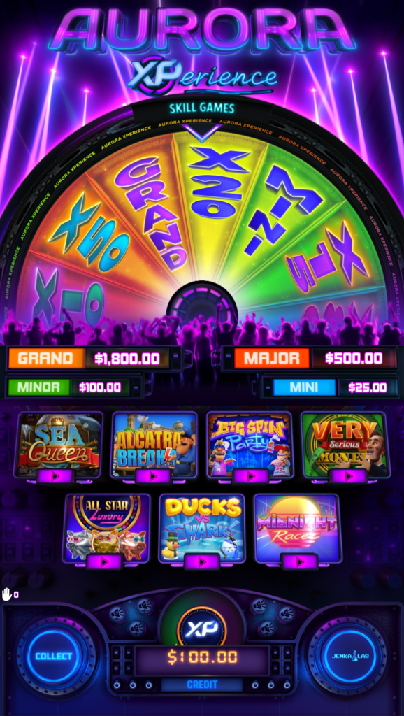 a close-up of a gaming machine