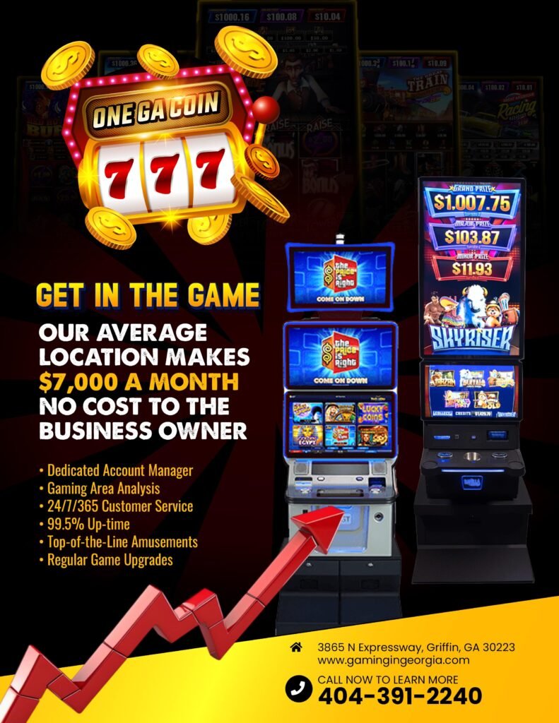 a poster of a casino game